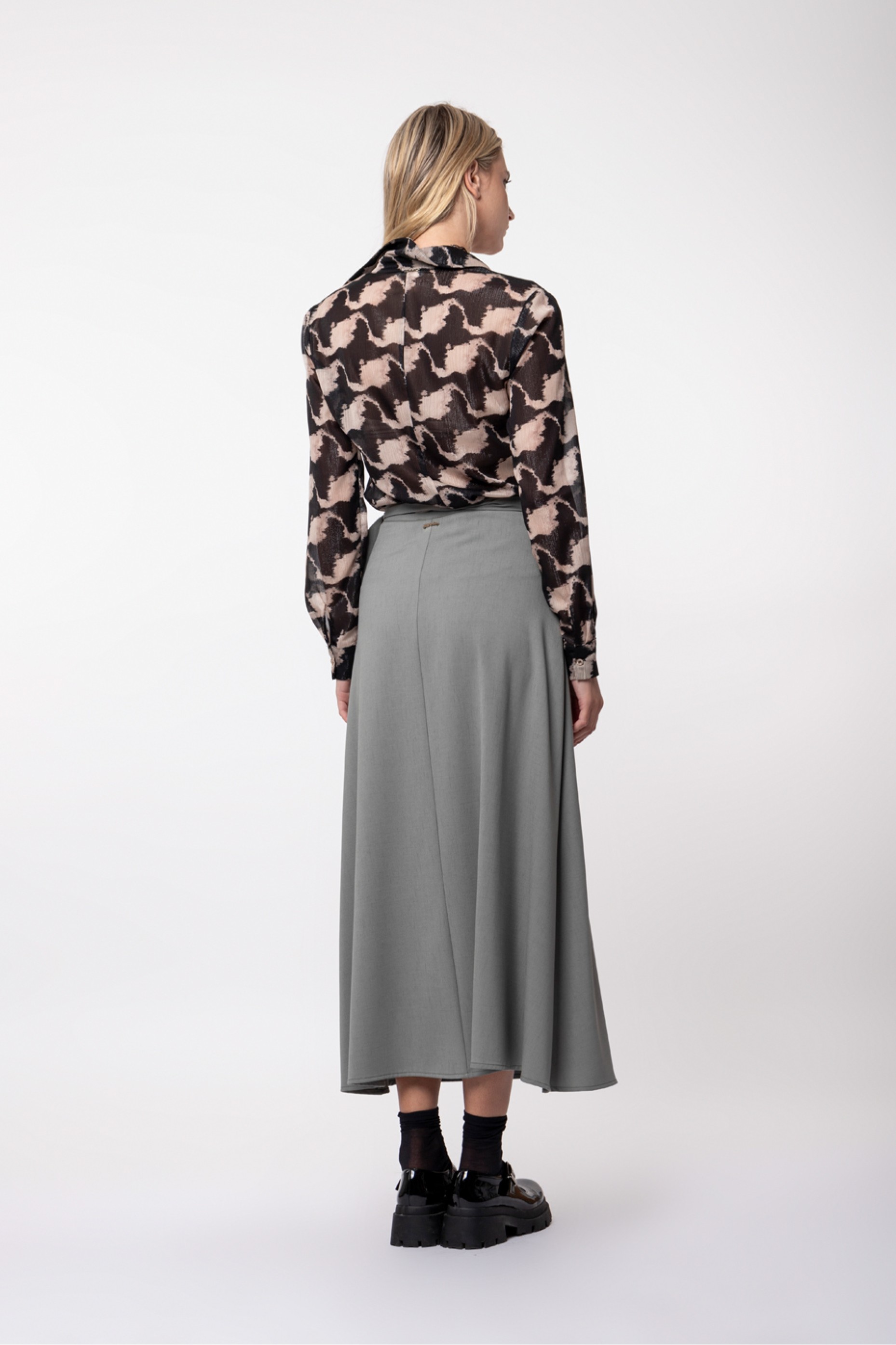 LONG WRAP SKIRT | HELMI e-shop